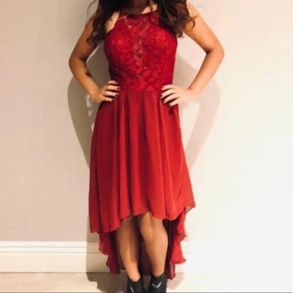 chinese dress ladies Sexy Off Shoulder Prom Dresses Front Short Long Back – alinanova main image 0